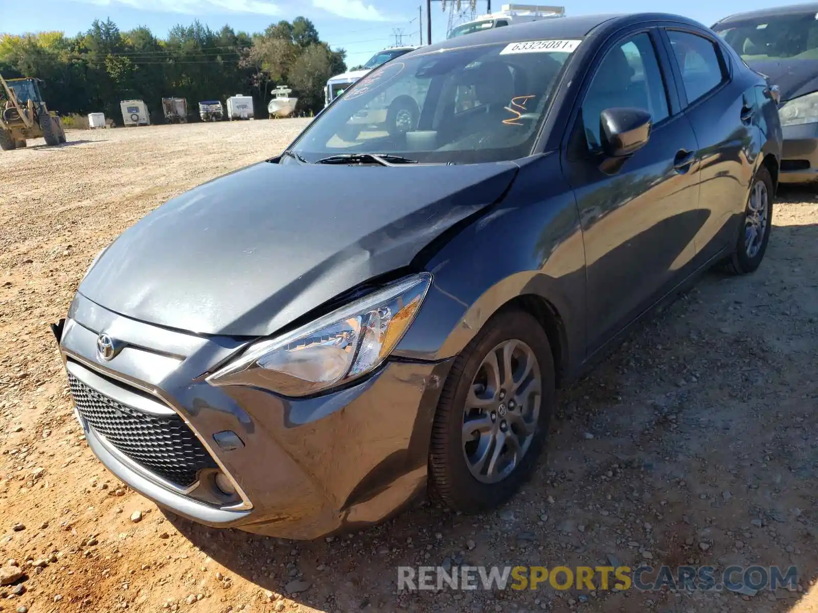 2 Photograph of a damaged car 3MYDLBYV6KY524073 TOYOTA YARIS 2019