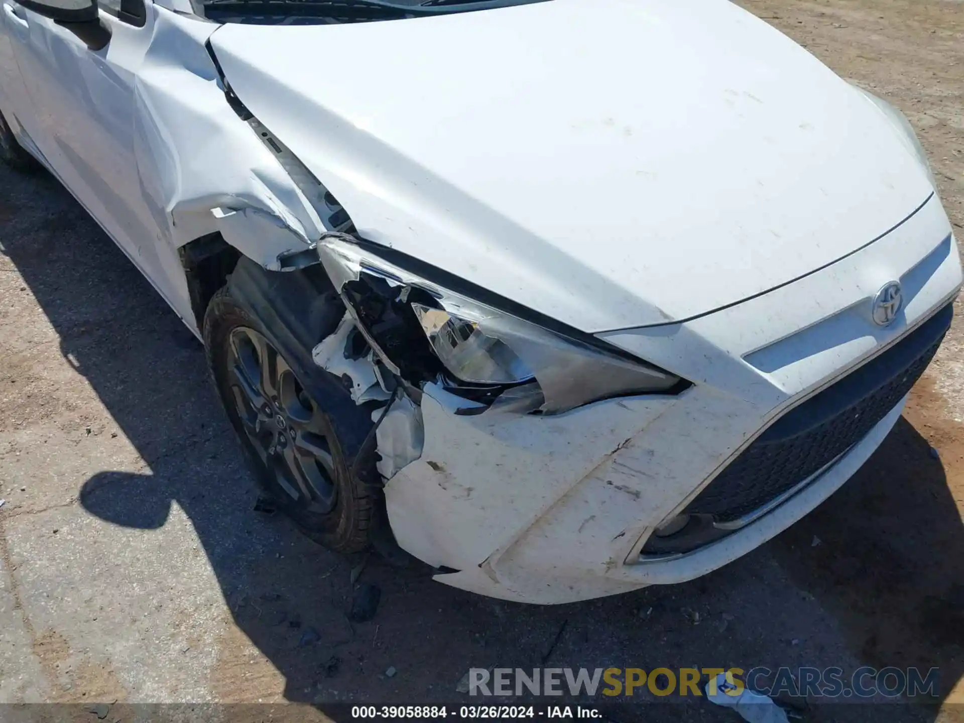 6 Photograph of a damaged car 3MYDLBYV6KY525420 TOYOTA YARIS 2019