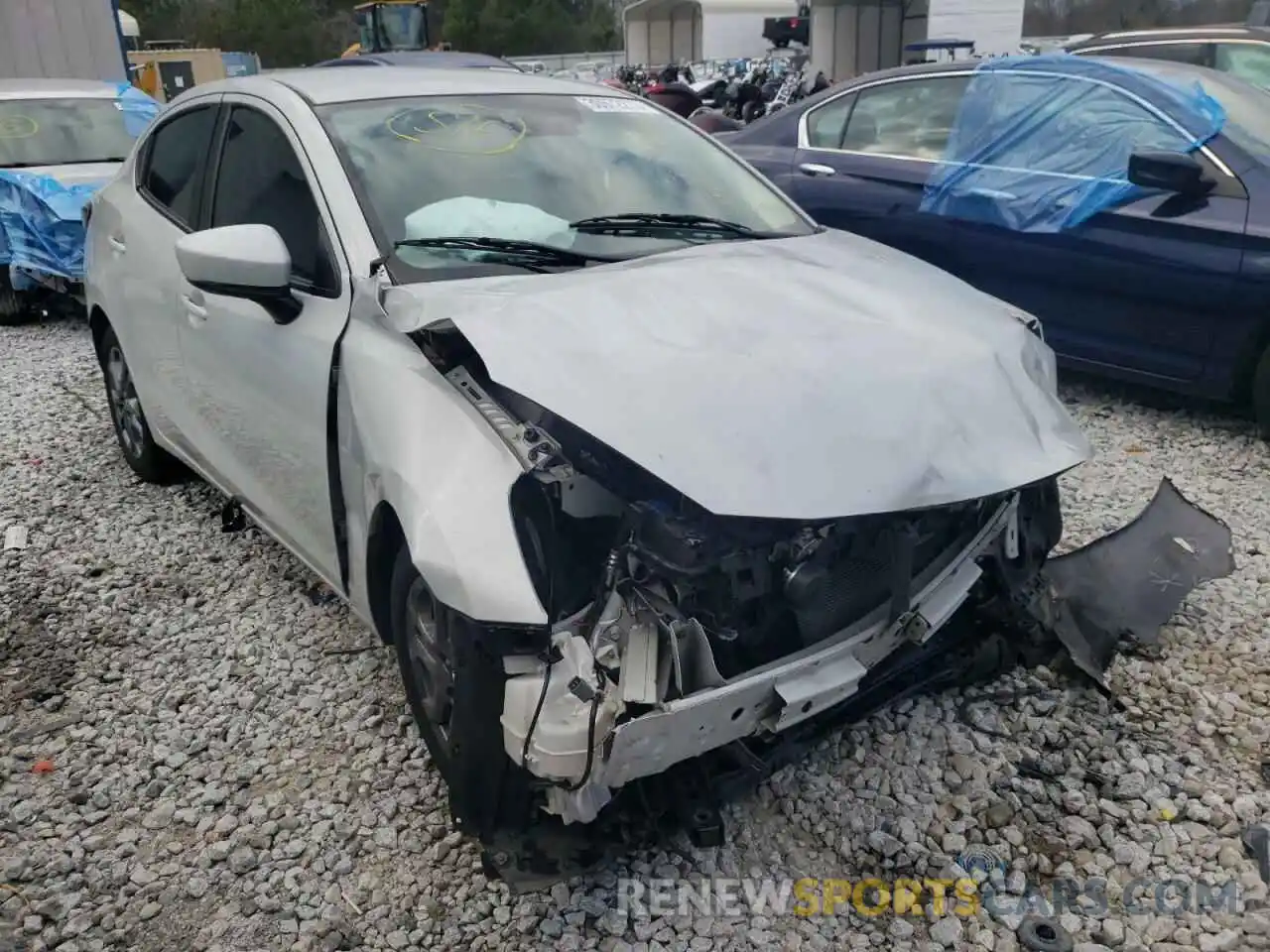 1 Photograph of a damaged car 3MYDLBYV7KY501482 TOYOTA YARIS 2019