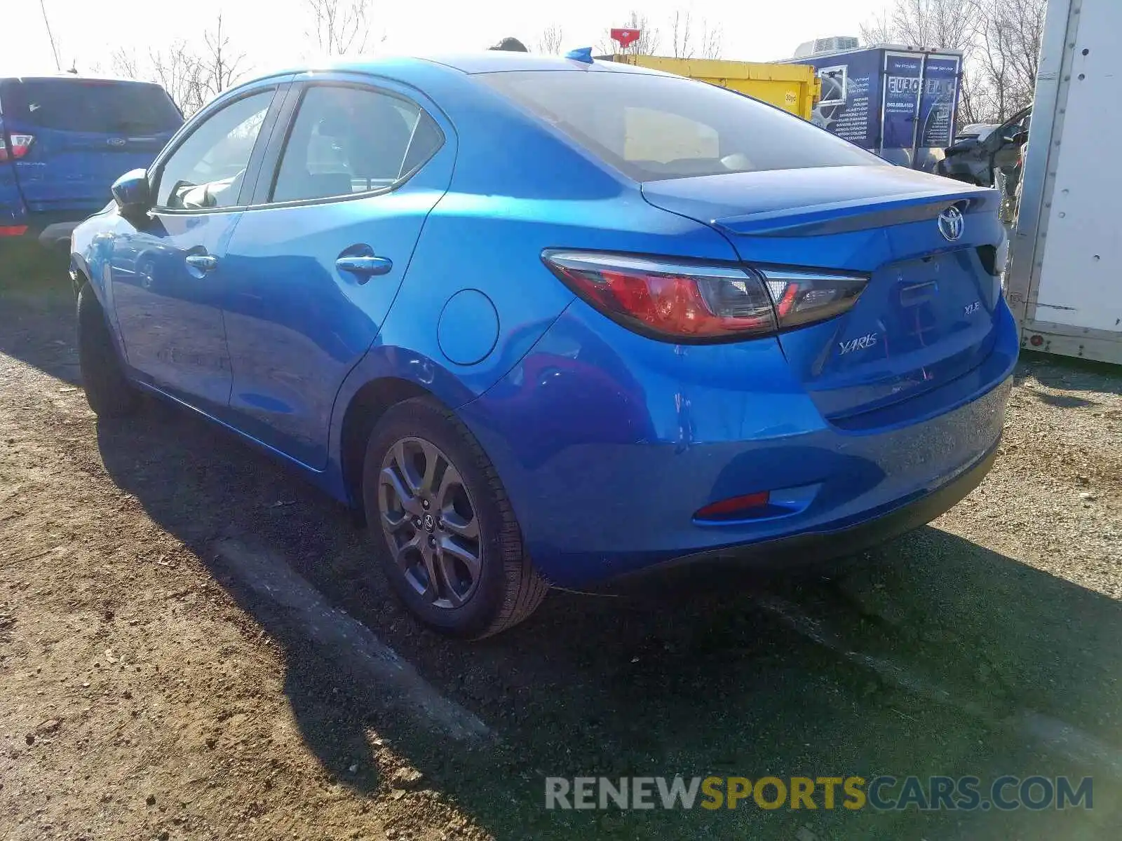 3 Photograph of a damaged car 3MYDLBYV7KY503278 TOYOTA YARIS 2019