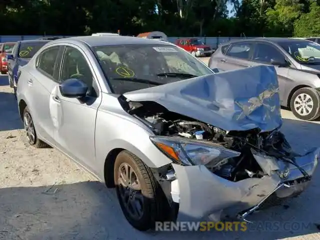 1 Photograph of a damaged car 3MYDLBYV7KY504477 TOYOTA YARIS 2019