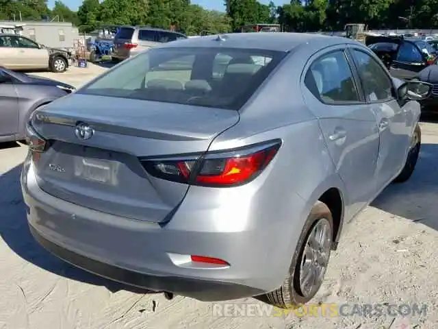 4 Photograph of a damaged car 3MYDLBYV7KY504477 TOYOTA YARIS 2019