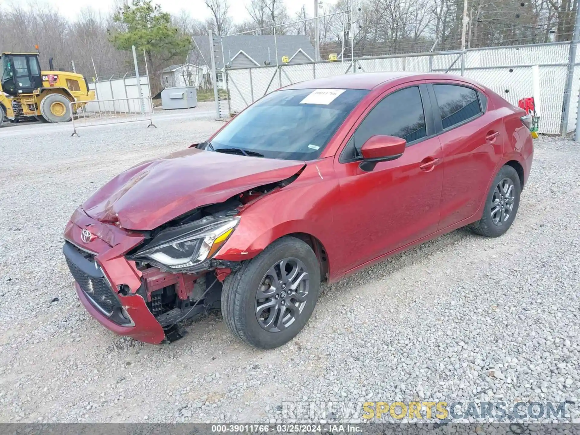 2 Photograph of a damaged car 3MYDLBYV7KY504561 TOYOTA YARIS 2019