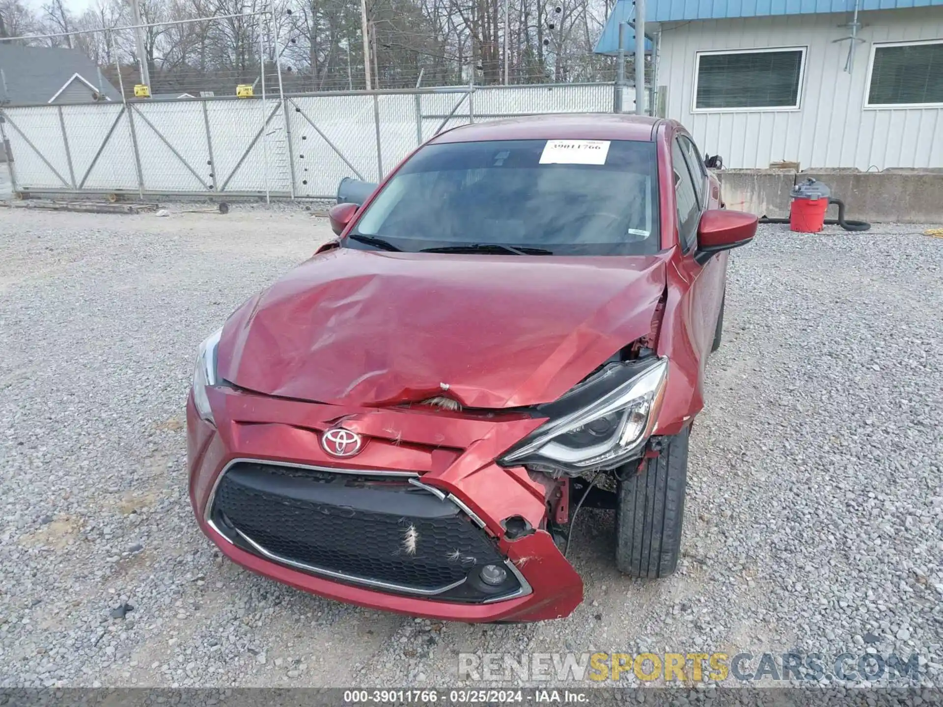 6 Photograph of a damaged car 3MYDLBYV7KY504561 TOYOTA YARIS 2019