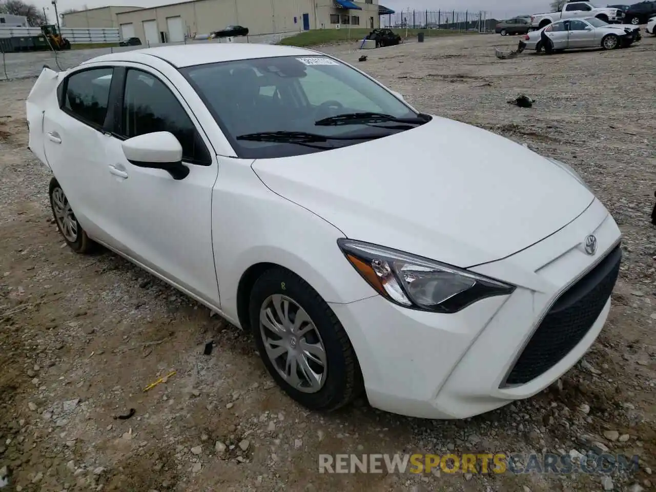 1 Photograph of a damaged car 3MYDLBYV7KY505788 TOYOTA YARIS 2019