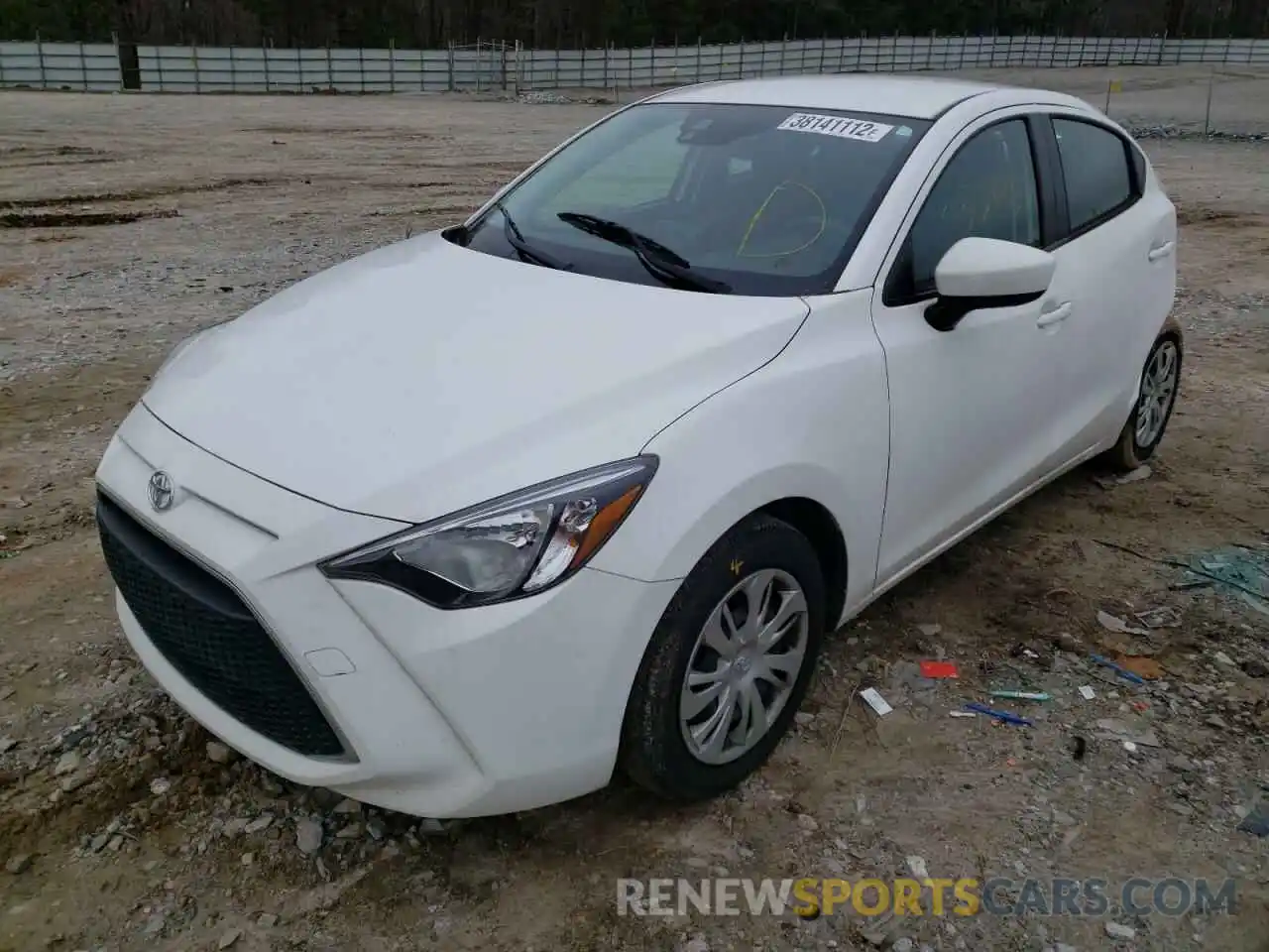 2 Photograph of a damaged car 3MYDLBYV7KY505788 TOYOTA YARIS 2019