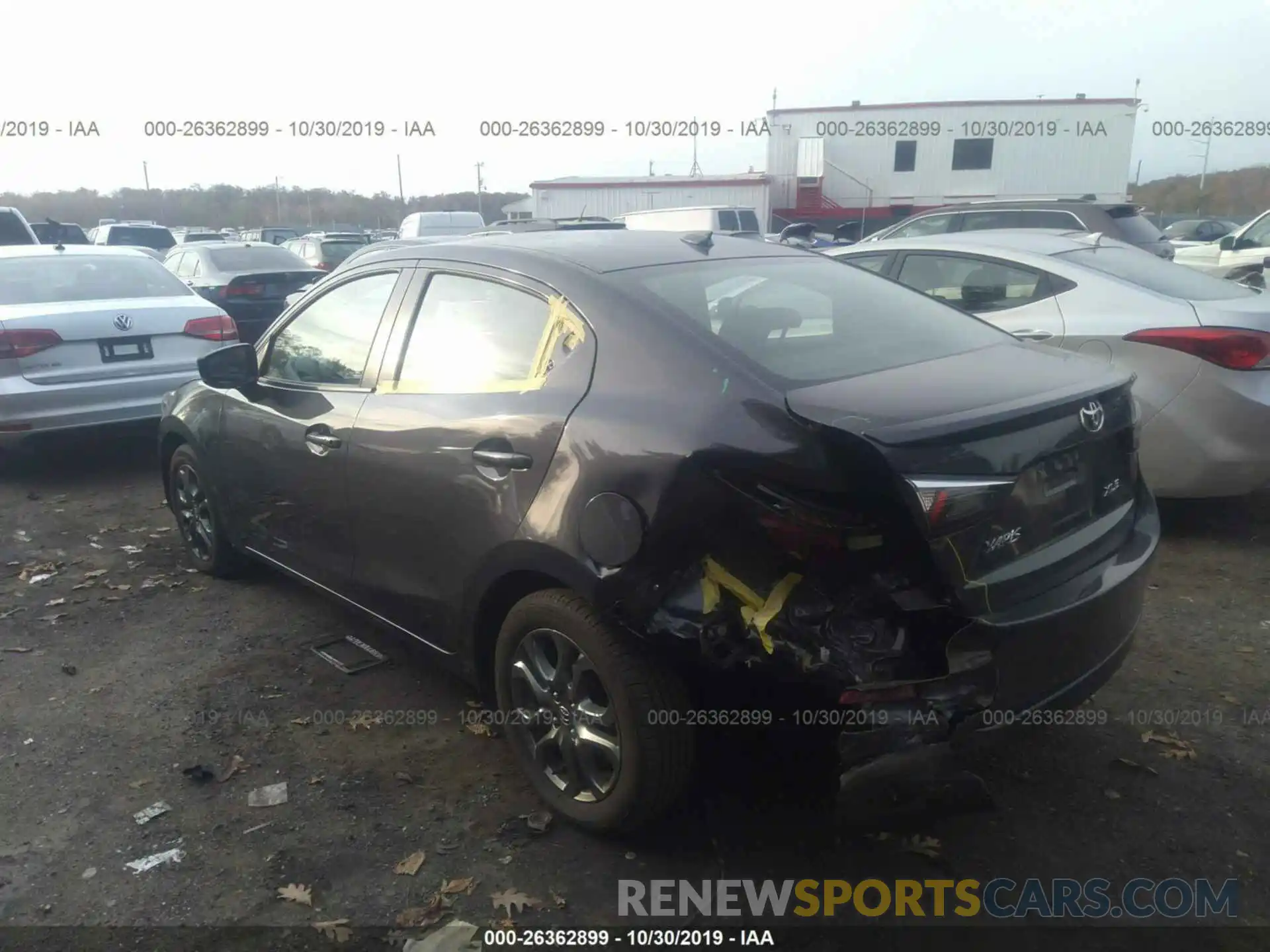 3 Photograph of a damaged car 3MYDLBYV7KY506505 TOYOTA YARIS 2019