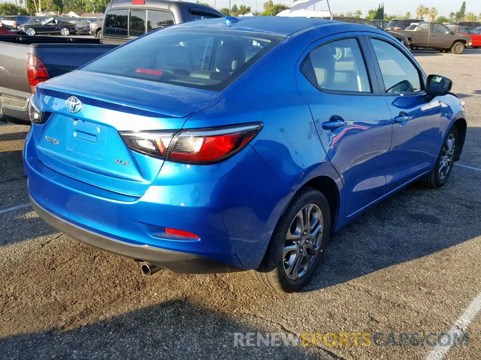 4 Photograph of a damaged car 3MYDLBYV7KY506682 TOYOTA YARIS 2019