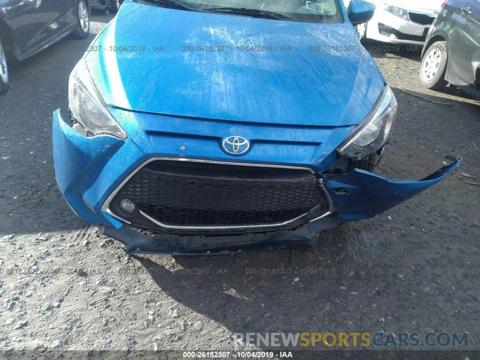 6 Photograph of a damaged car 3MYDLBYV7KY507041 TOYOTA YARIS 2019