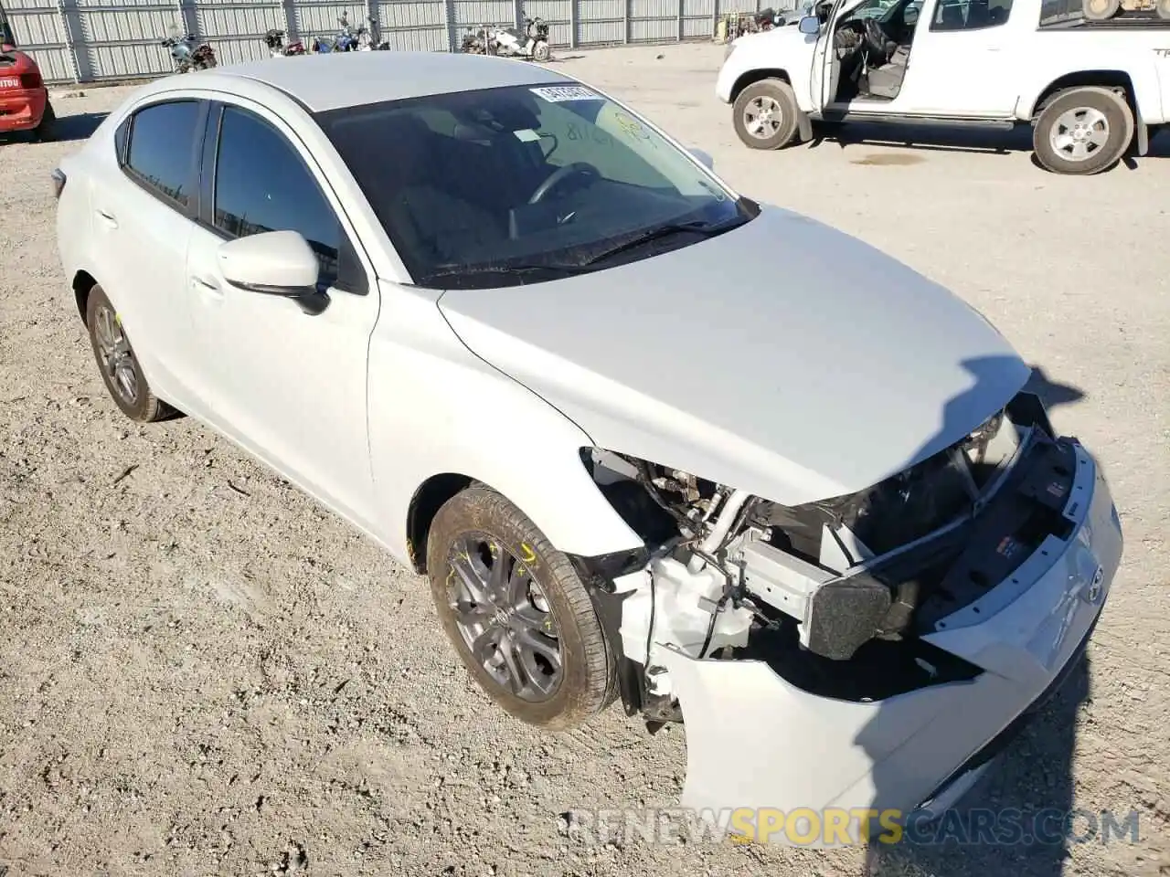 1 Photograph of a damaged car 3MYDLBYV7KY508268 TOYOTA YARIS 2019