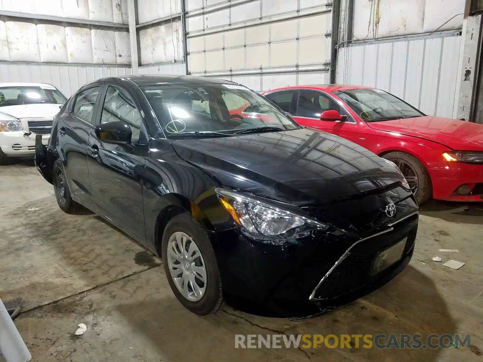 1 Photograph of a damaged car 3MYDLBYV7KY508920 TOYOTA YARIS 2019