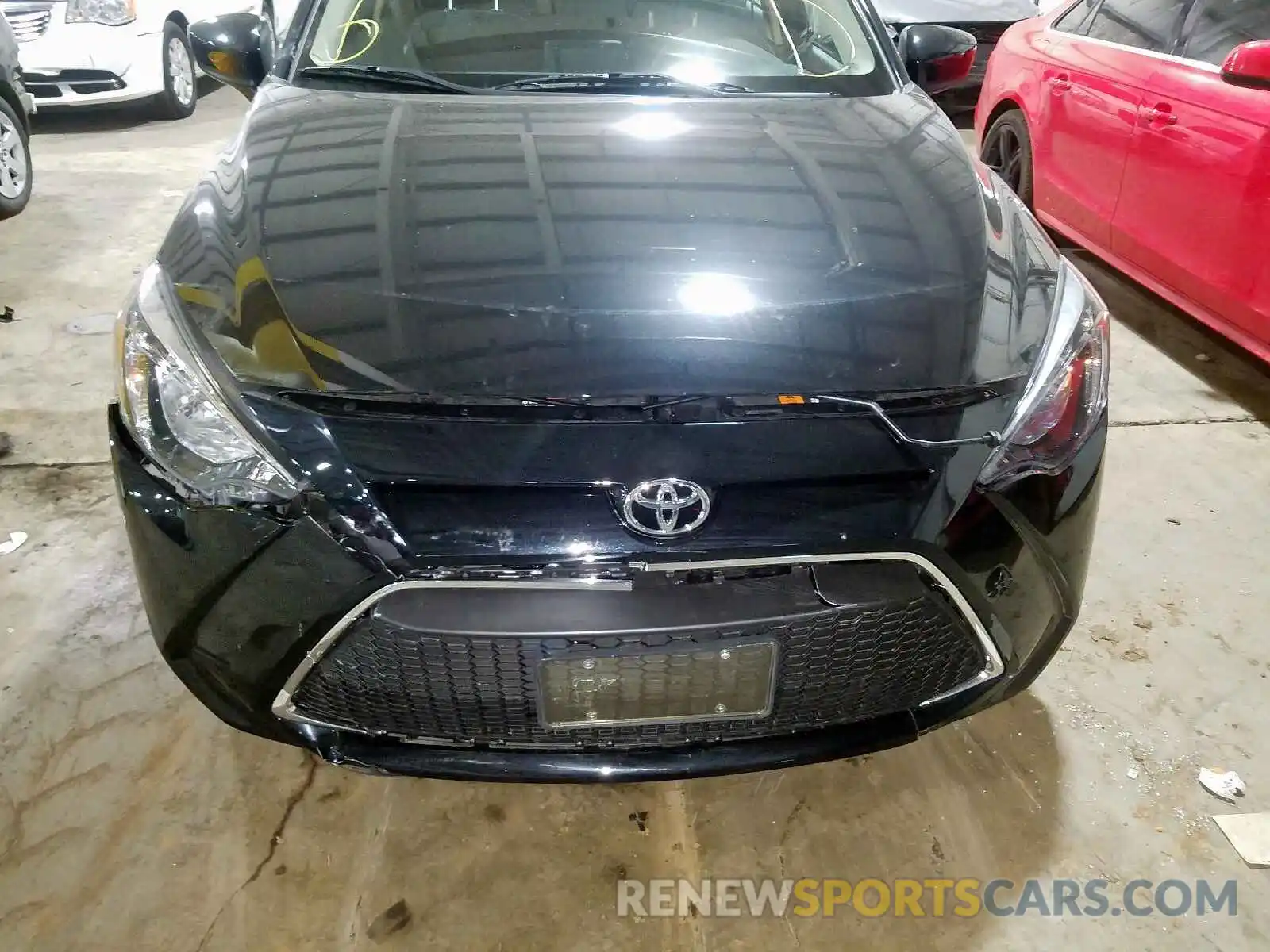 9 Photograph of a damaged car 3MYDLBYV7KY508920 TOYOTA YARIS 2019