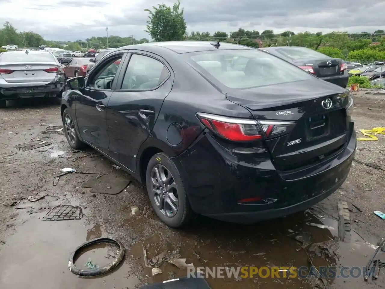 3 Photograph of a damaged car 3MYDLBYV7KY510408 TOYOTA YARIS 2019