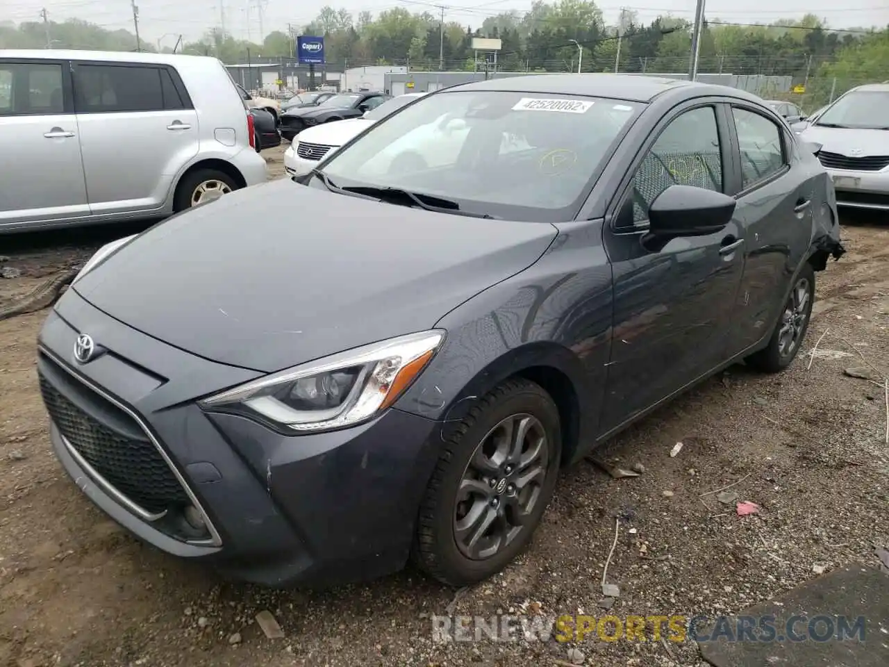 2 Фотография поврежденного автомобиля 3MYDLBYV7KY514569 TOYOTA YARIS 2019