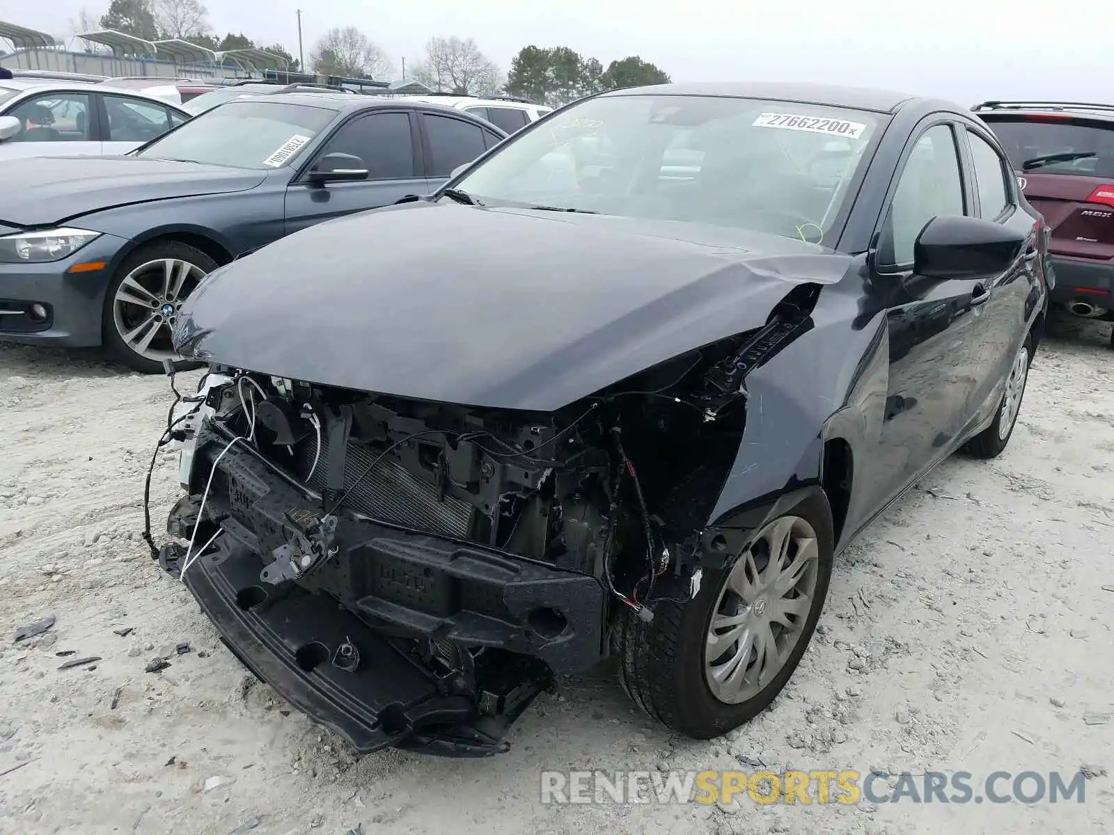 2 Photograph of a damaged car 3MYDLBYV7KY517603 TOYOTA YARIS 2019