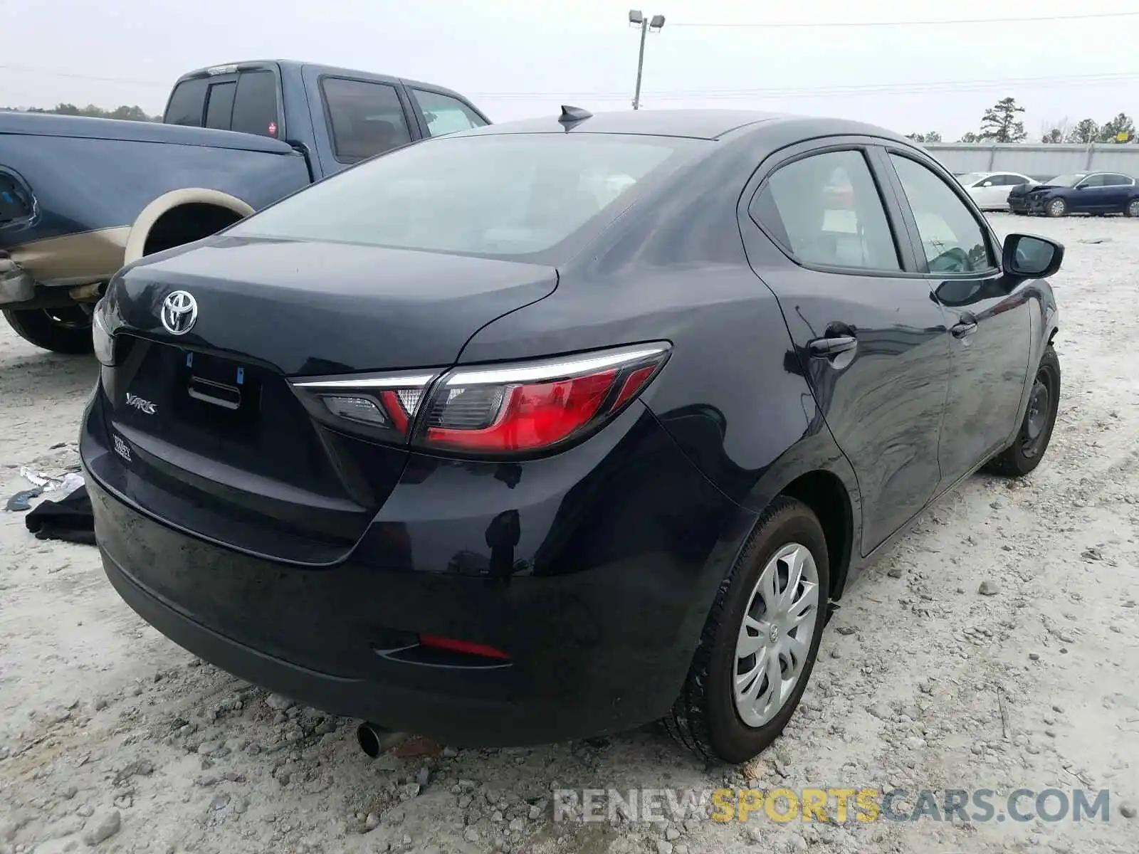 4 Photograph of a damaged car 3MYDLBYV7KY517603 TOYOTA YARIS 2019