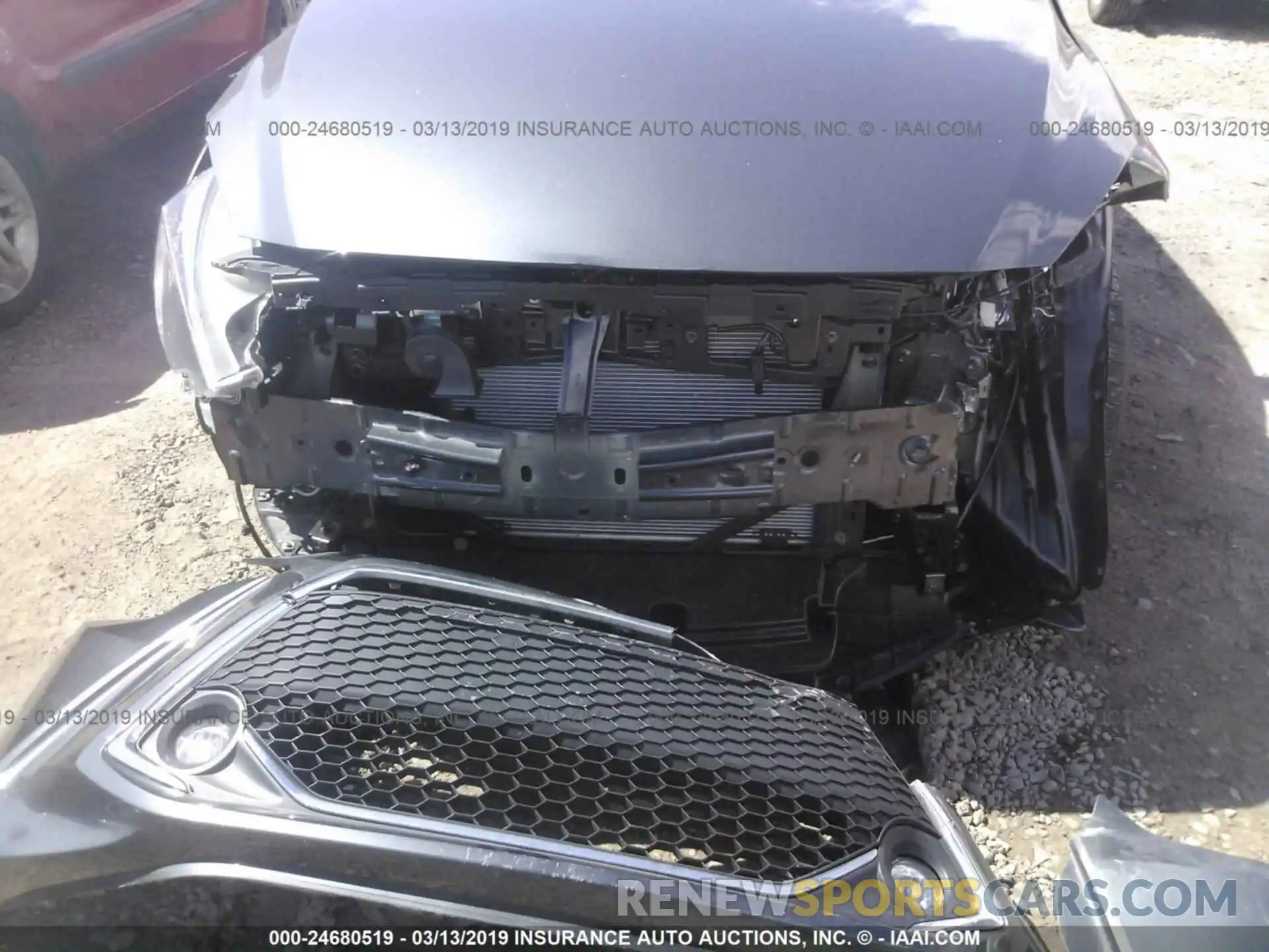 6 Photograph of a damaged car 3MYDLBYV7KY517827 TOYOTA YARIS 2019