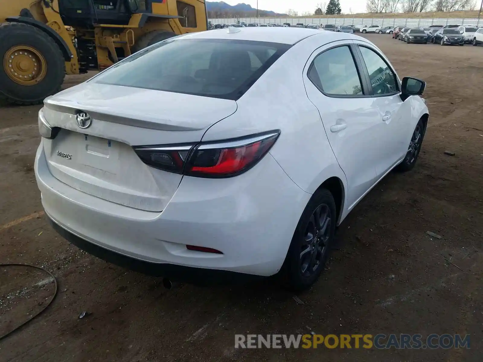 4 Photograph of a damaged car 3MYDLBYV7KY520064 TOYOTA YARIS 2019