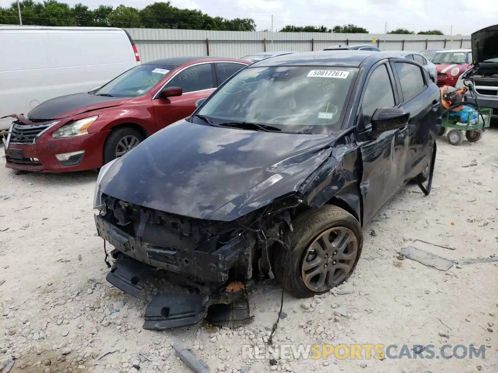 2 Photograph of a damaged car 3MYDLBYV7KY520100 TOYOTA YARIS 2019