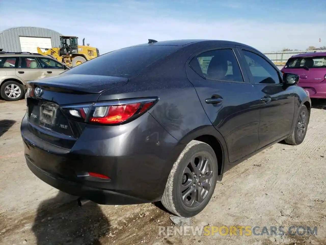 4 Photograph of a damaged car 3MYDLBYV7KY520887 TOYOTA YARIS 2019