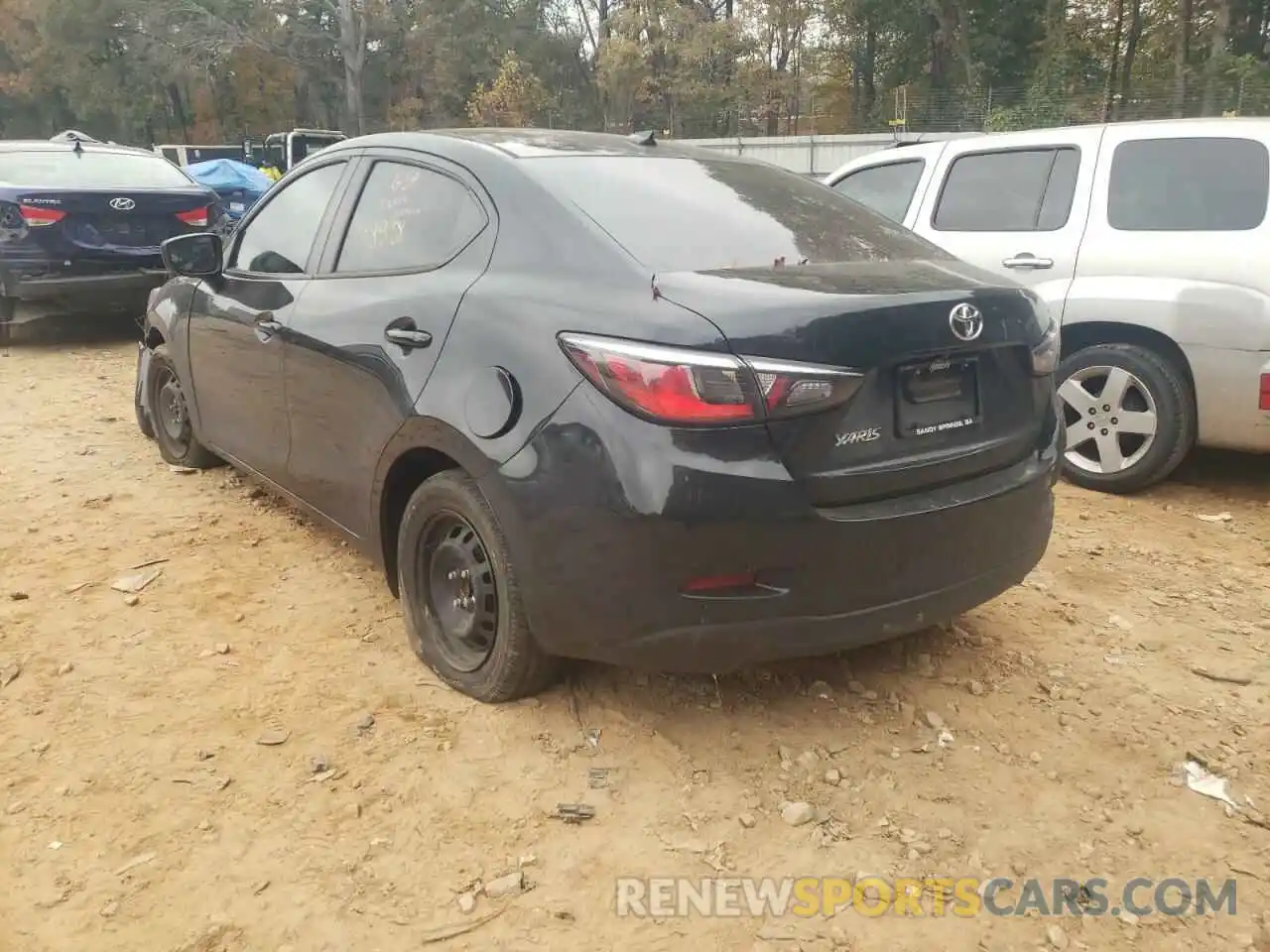 3 Photograph of a damaged car 3MYDLBYV7KY521067 TOYOTA YARIS 2019