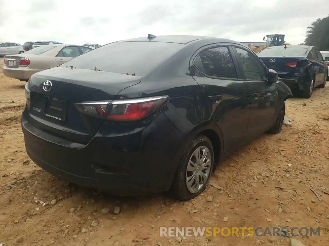 4 Photograph of a damaged car 3MYDLBYV7KY521067 TOYOTA YARIS 2019