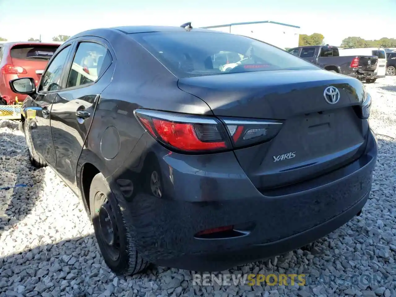 3 Photograph of a damaged car 3MYDLBYV7KY522185 TOYOTA YARIS 2019