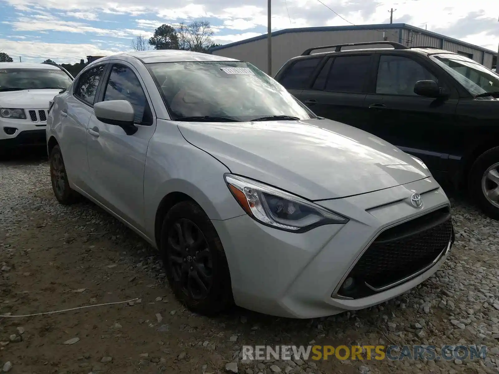 1 Photograph of a damaged car 3MYDLBYV7KY522431 TOYOTA YARIS 2019