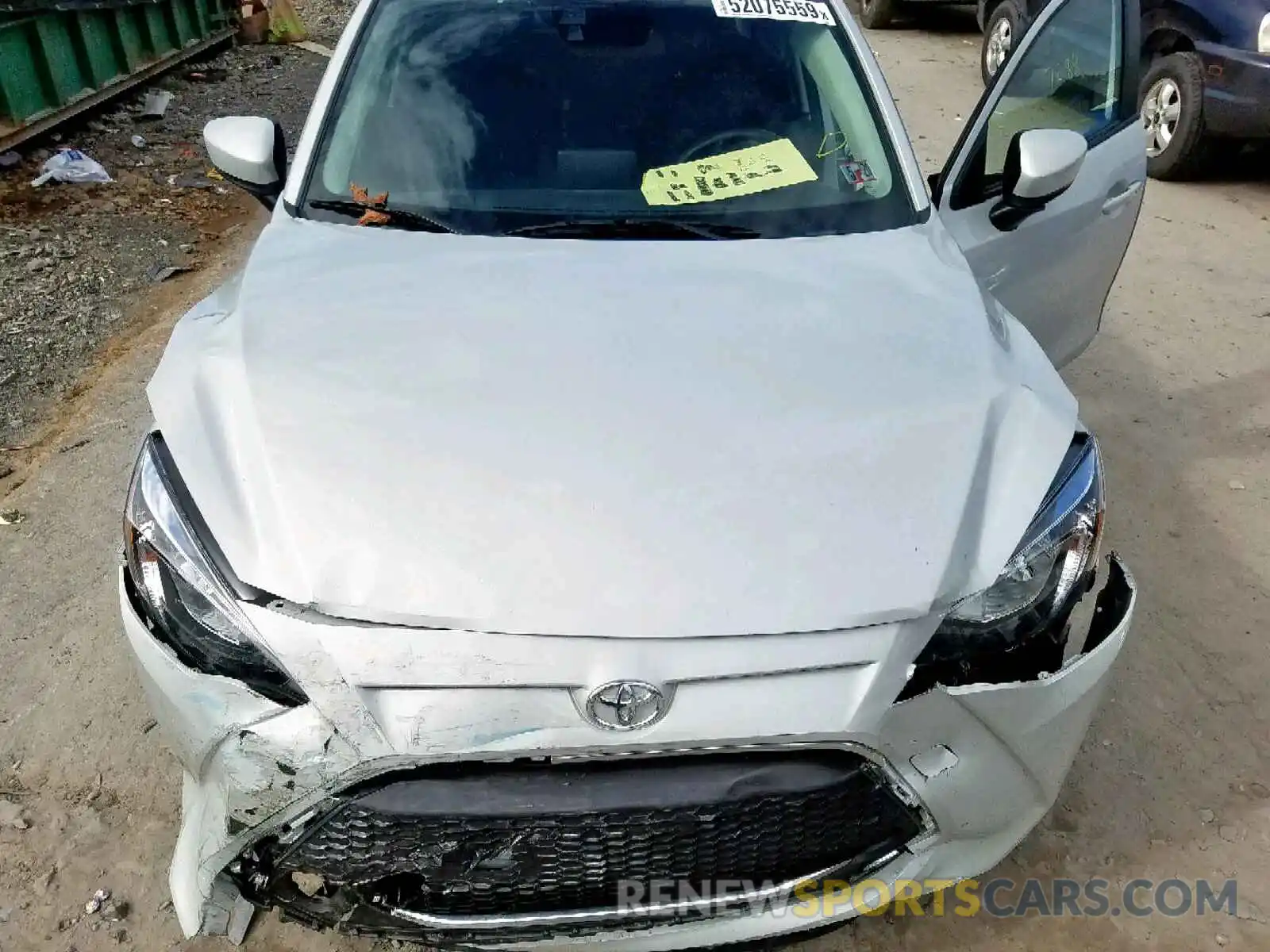 7 Photograph of a damaged car 3MYDLBYV7KY525006 TOYOTA YARIS 2019