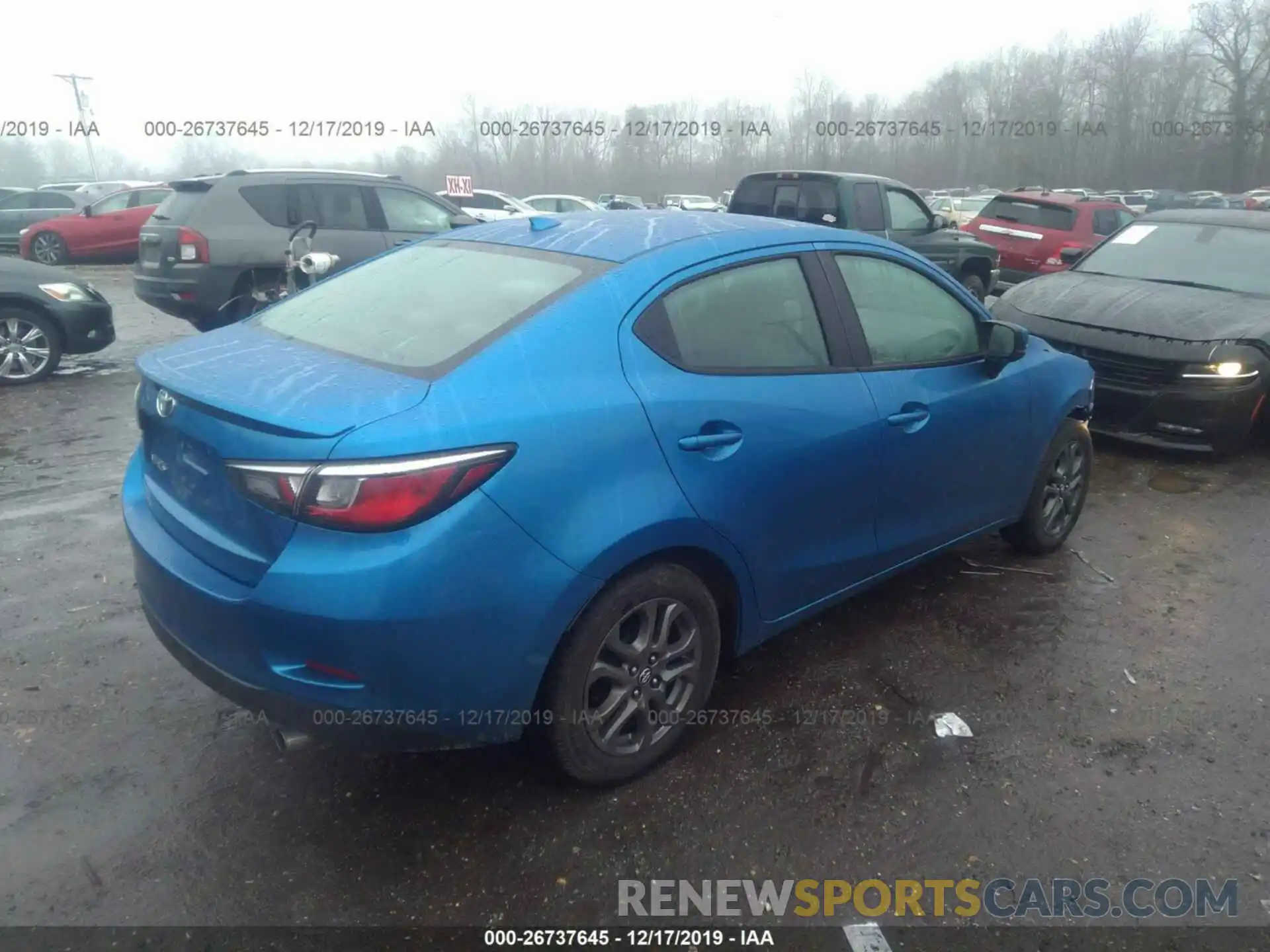 4 Photograph of a damaged car 3MYDLBYV7KY525040 TOYOTA YARIS 2019