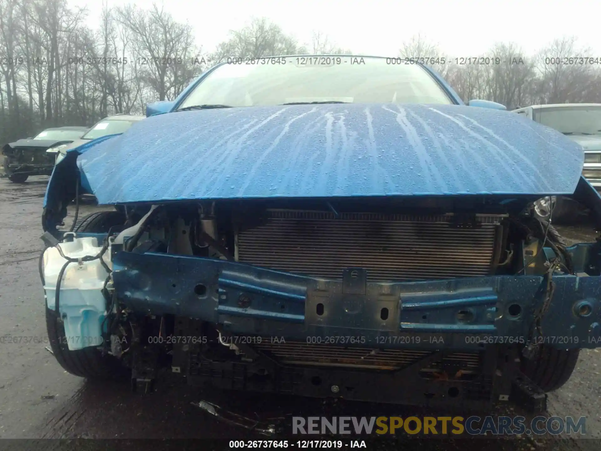 6 Photograph of a damaged car 3MYDLBYV7KY525040 TOYOTA YARIS 2019