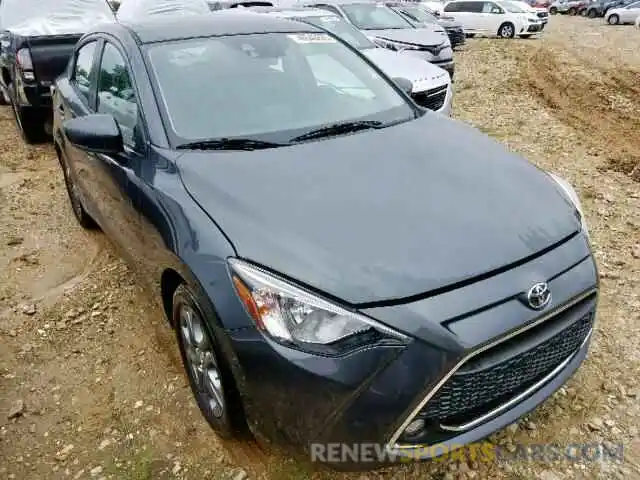 1 Photograph of a damaged car 3MYDLBYV7KY526754 TOYOTA YARIS 2019