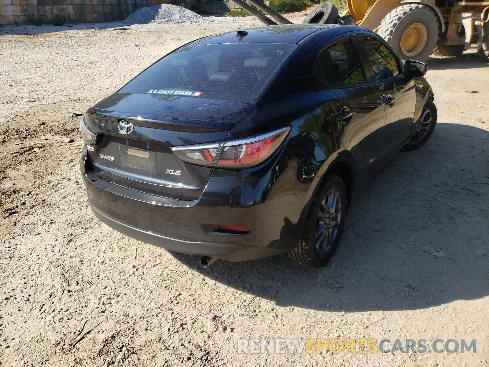 4 Фотография поврежденного автомобиля 3MYDLBYV7KY526866 TOYOTA YARIS 2019