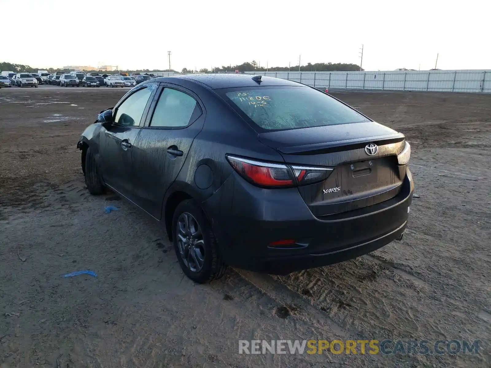 3 Photograph of a damaged car 3MYDLBYV7KY528066 TOYOTA YARIS 2019