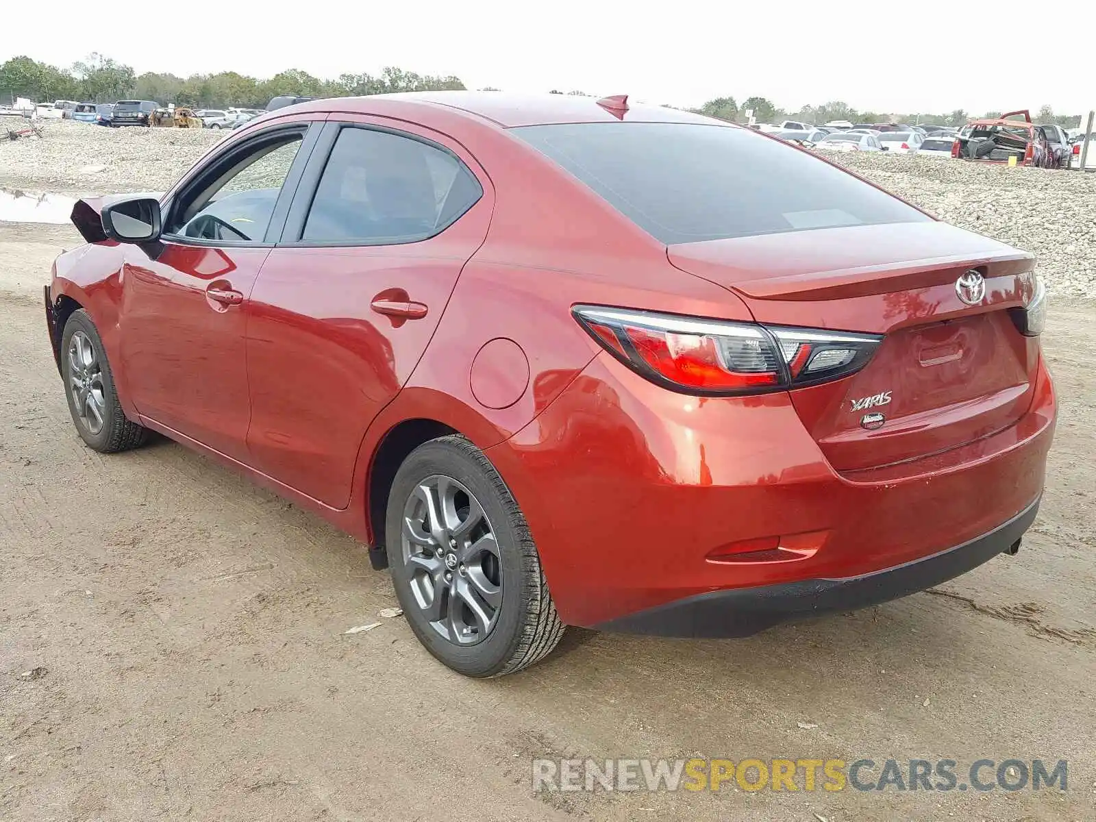 3 Photograph of a damaged car 3MYDLBYV7KY528326 TOYOTA YARIS 2019