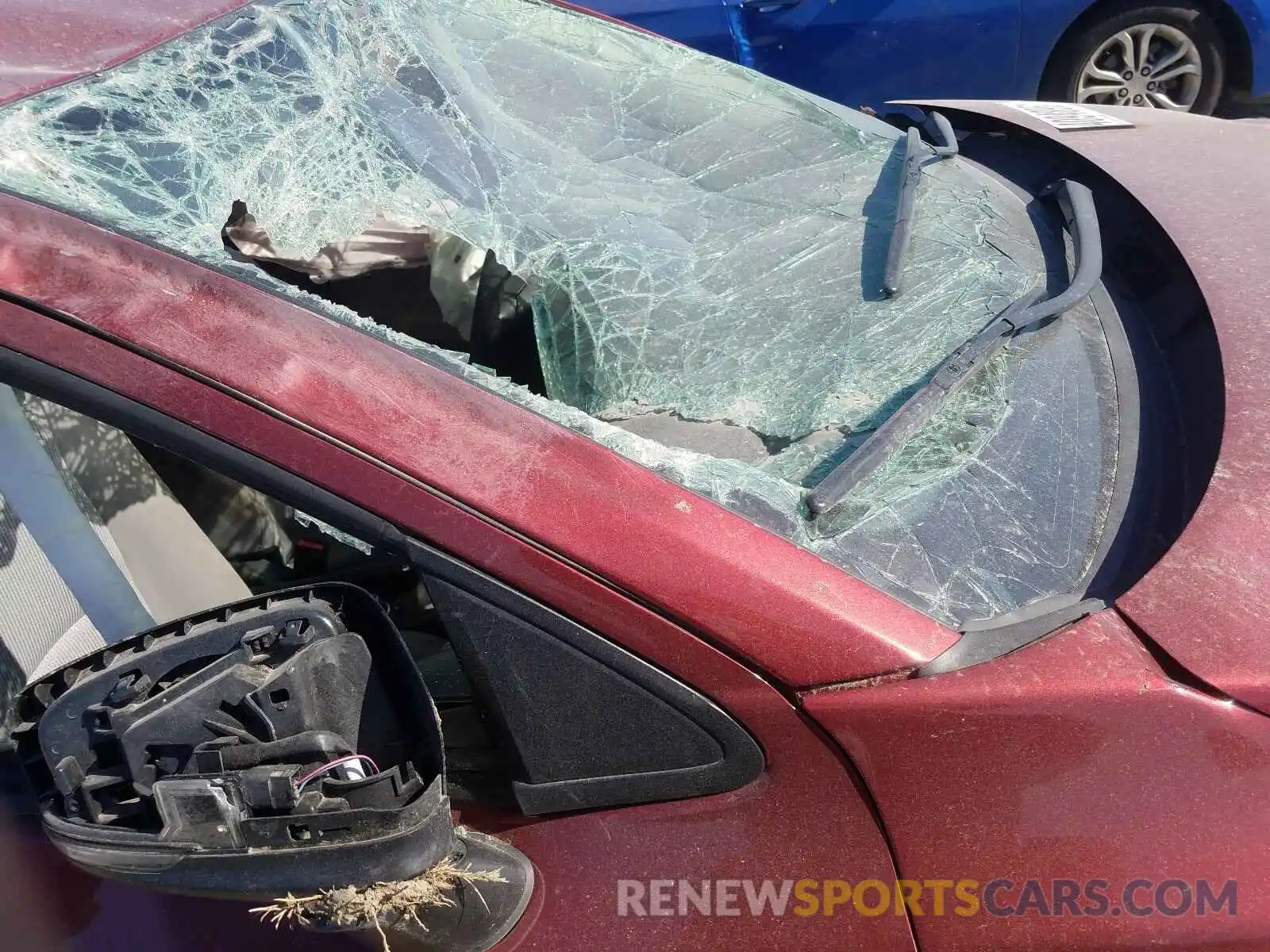 9 Photograph of a damaged car 3MYDLBYV7KY528598 TOYOTA YARIS 2019