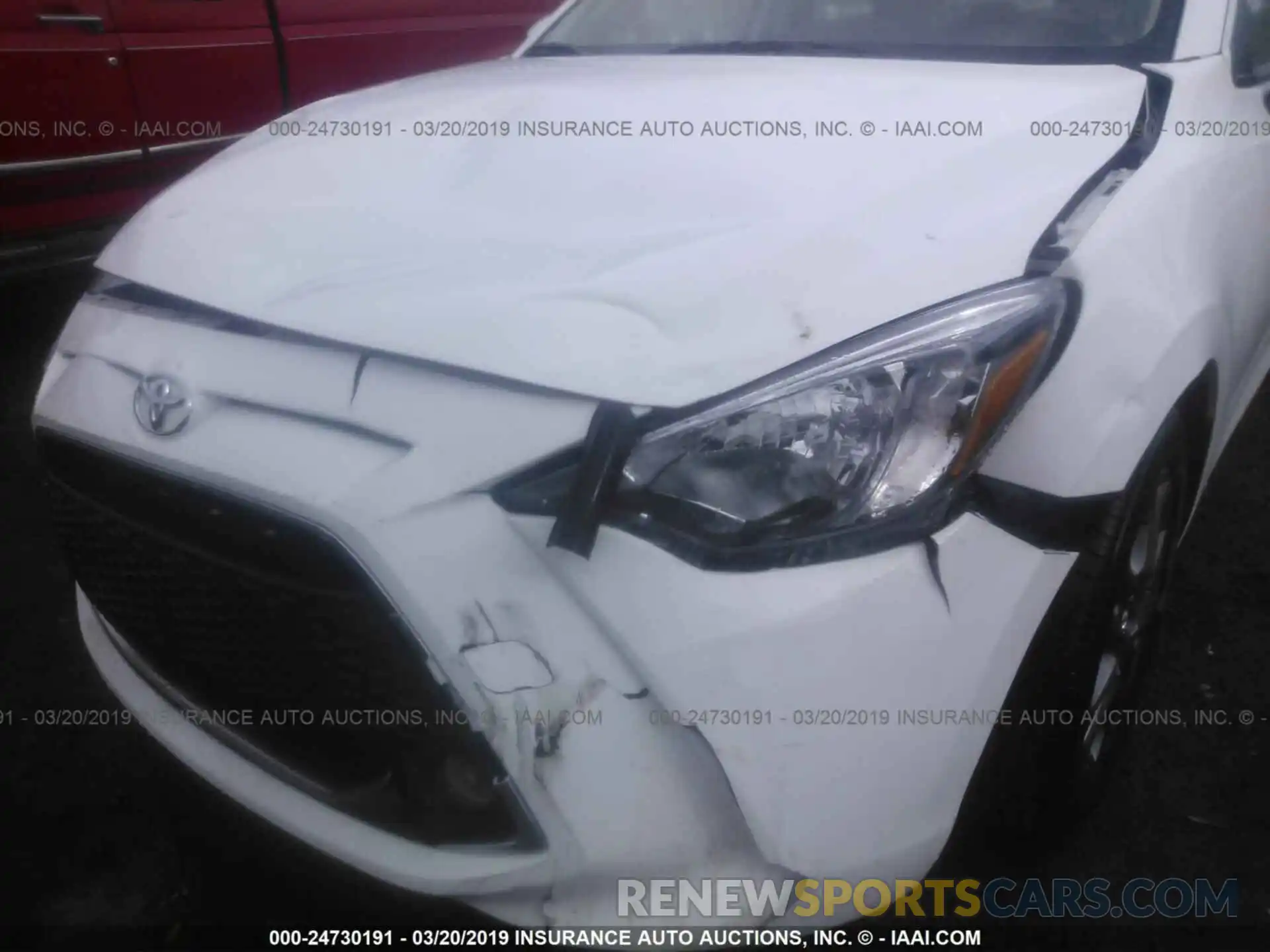 6 Photograph of a damaged car 3MYDLBYV8KY500079 TOYOTA YARIS 2019