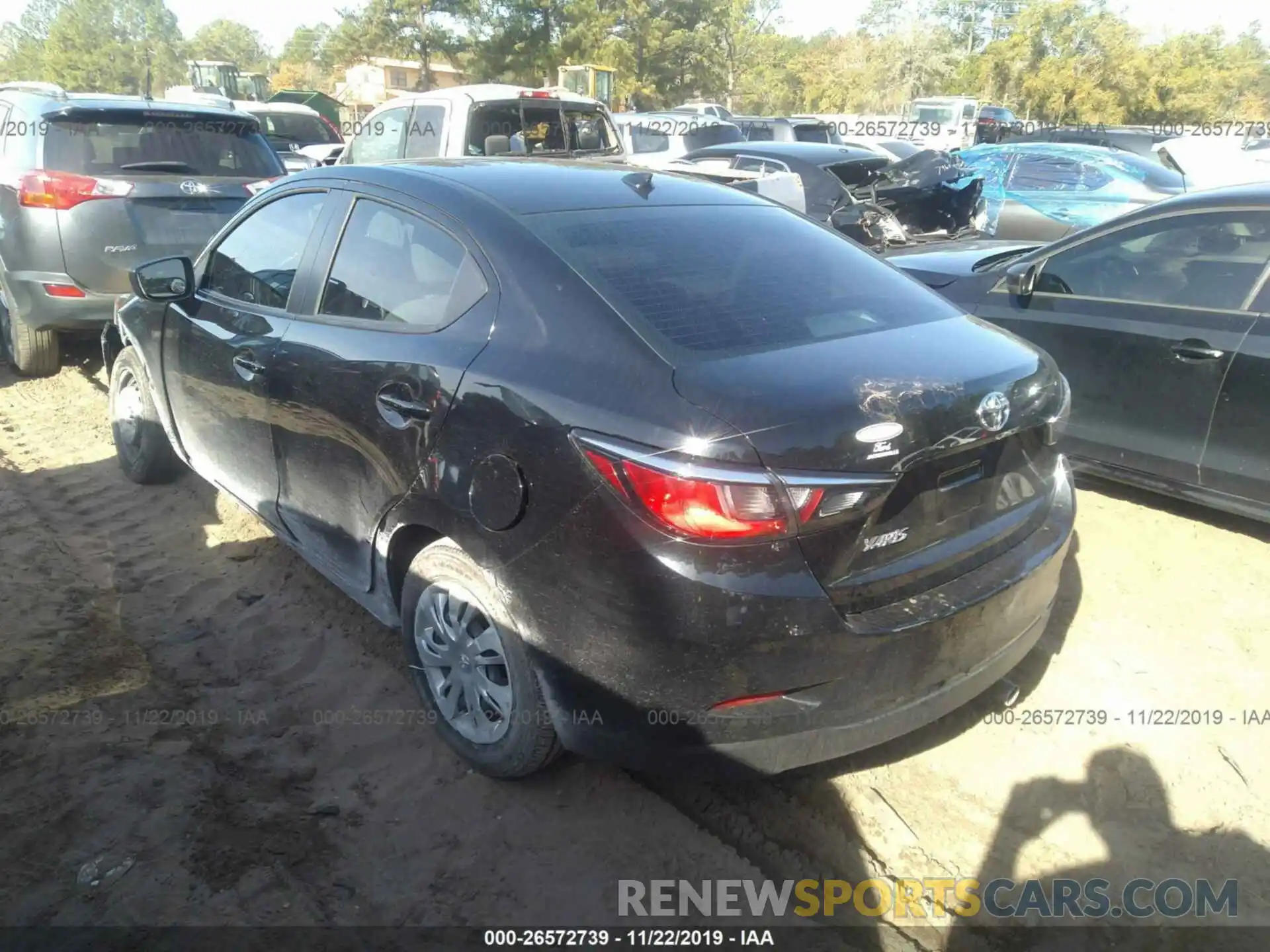 3 Photograph of a damaged car 3MYDLBYV8KY501264 TOYOTA YARIS 2019