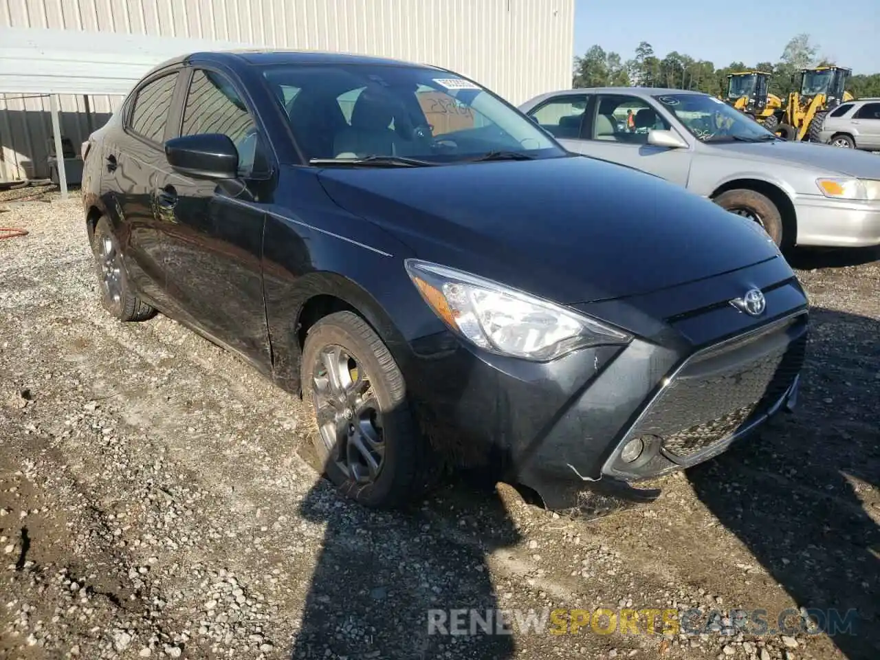 1 Photograph of a damaged car 3MYDLBYV8KY502088 TOYOTA YARIS 2019