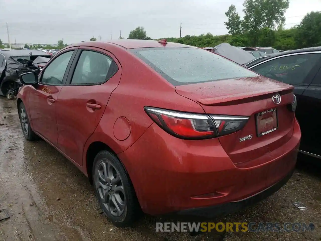 3 Photograph of a damaged car 3MYDLBYV8KY502852 TOYOTA YARIS 2019