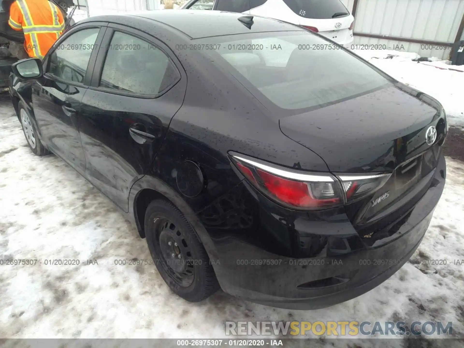 3 Photograph of a damaged car 3MYDLBYV8KY503208 TOYOTA YARIS 2019