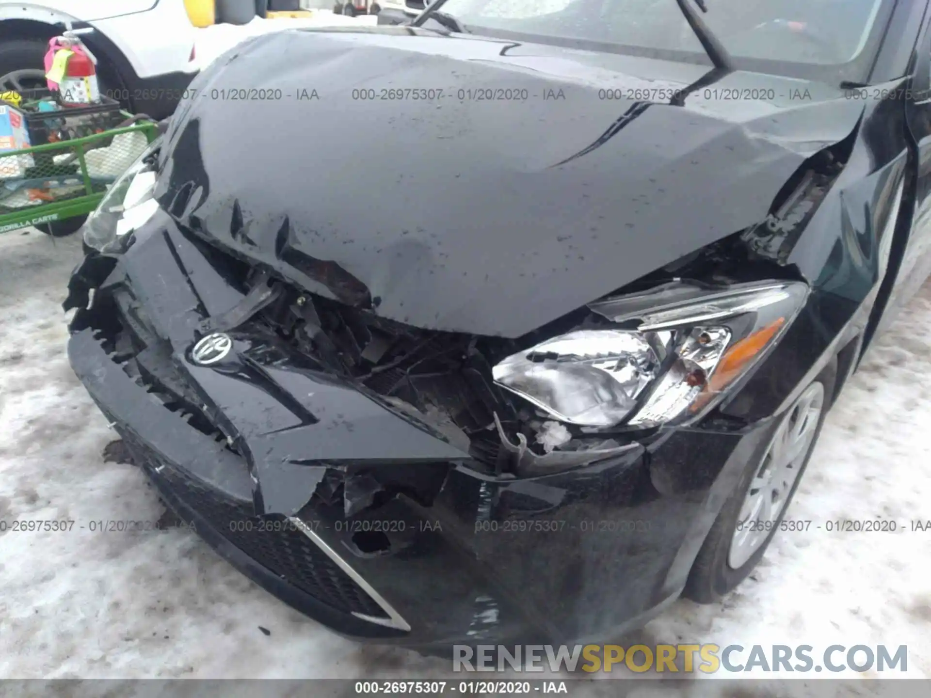 6 Photograph of a damaged car 3MYDLBYV8KY503208 TOYOTA YARIS 2019