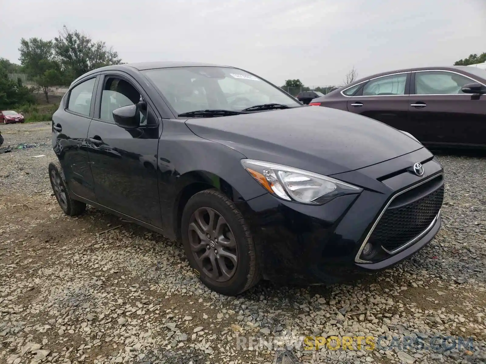 1 Photograph of a damaged car 3MYDLBYV8KY504794 TOYOTA YARIS 2019