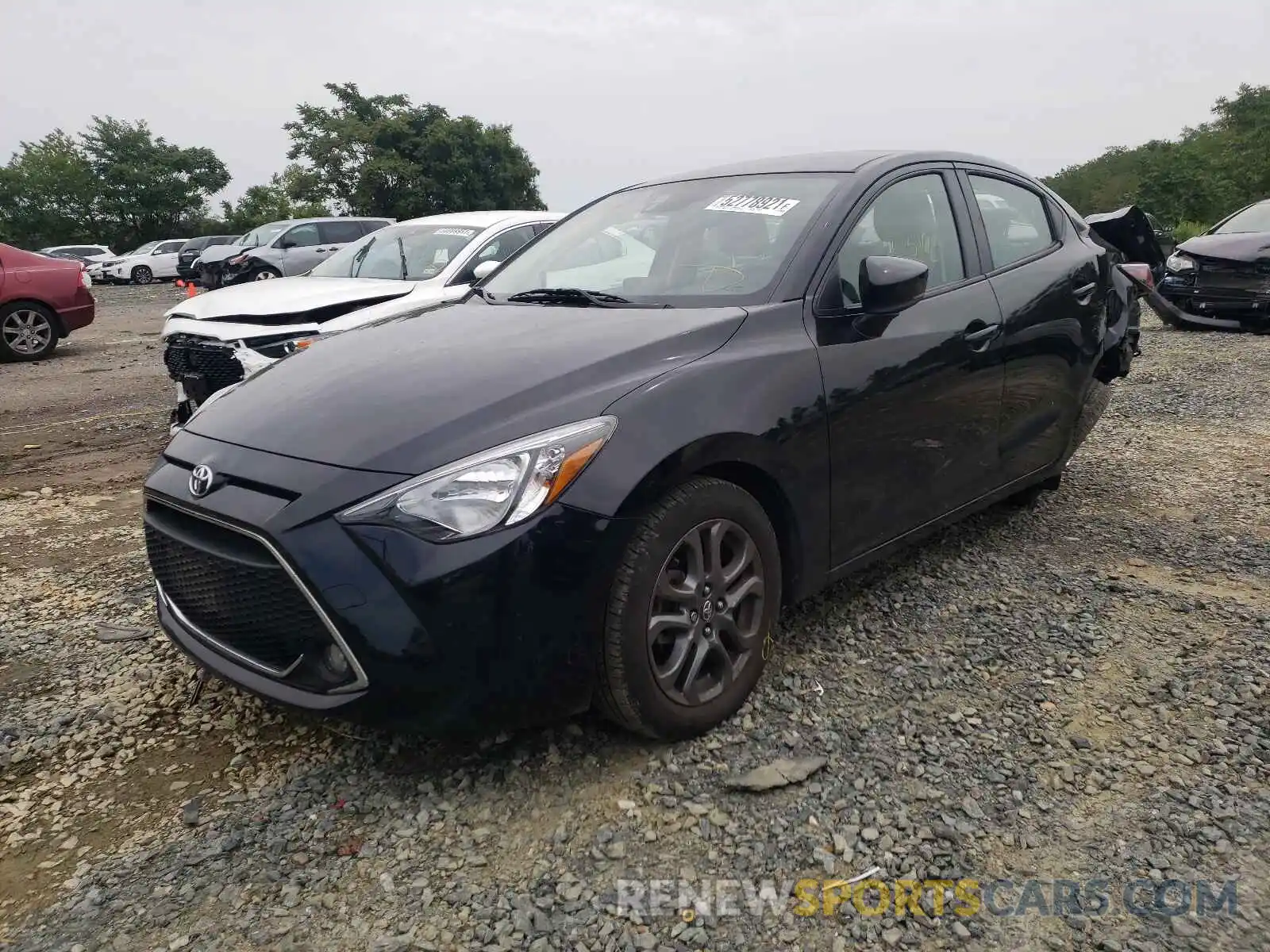 2 Фотография поврежденного автомобиля 3MYDLBYV8KY504794 TOYOTA YARIS 2019