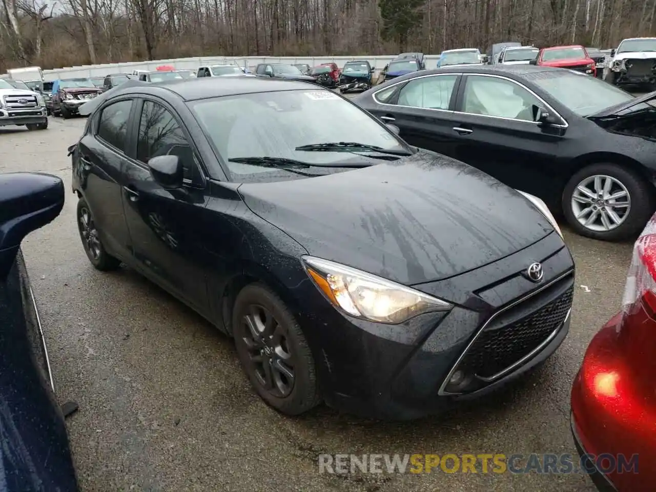 1 Photograph of a damaged car 3MYDLBYV8KY505198 TOYOTA YARIS 2019