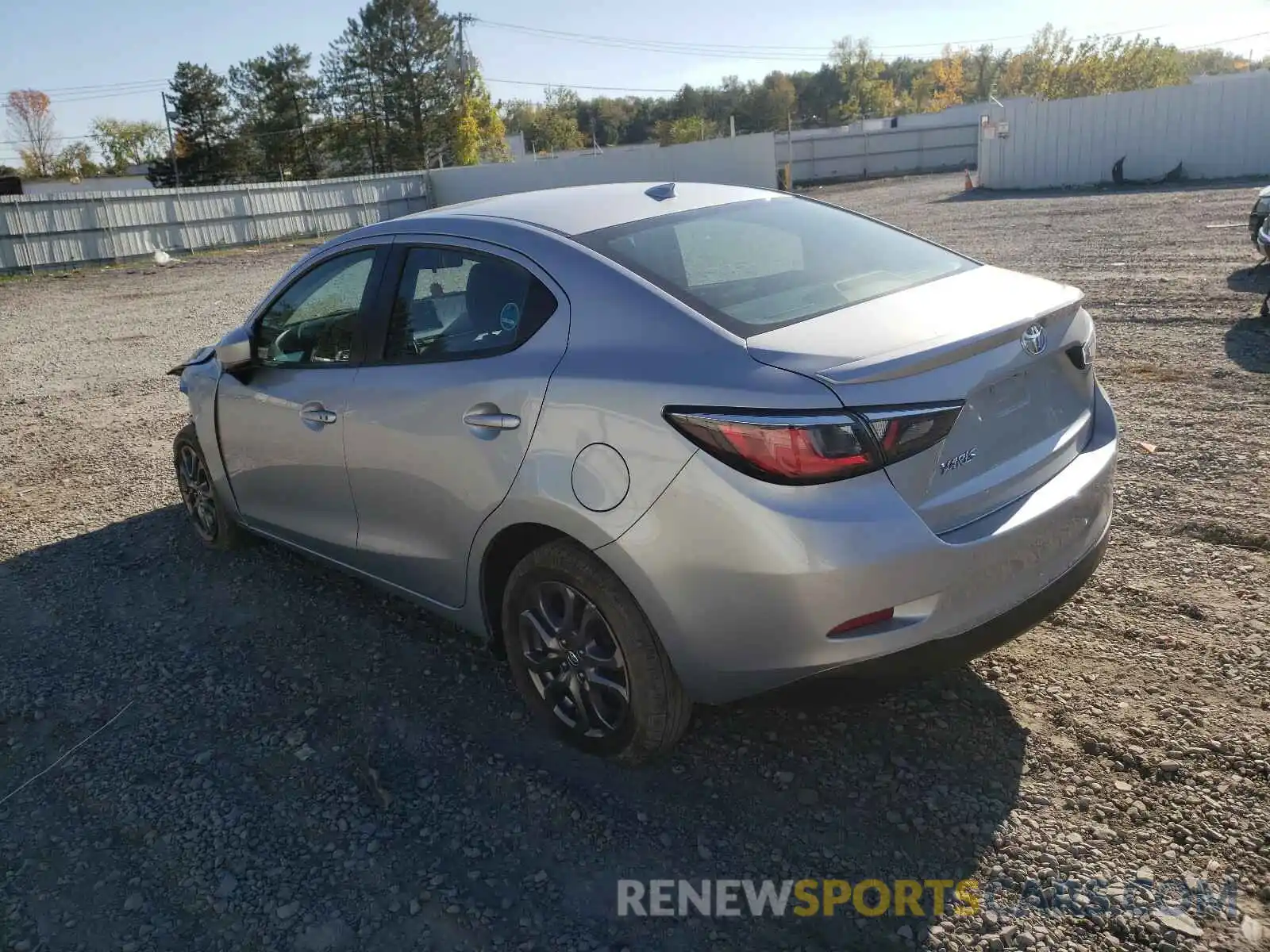 3 Photograph of a damaged car 3MYDLBYV8KY506982 TOYOTA YARIS 2019