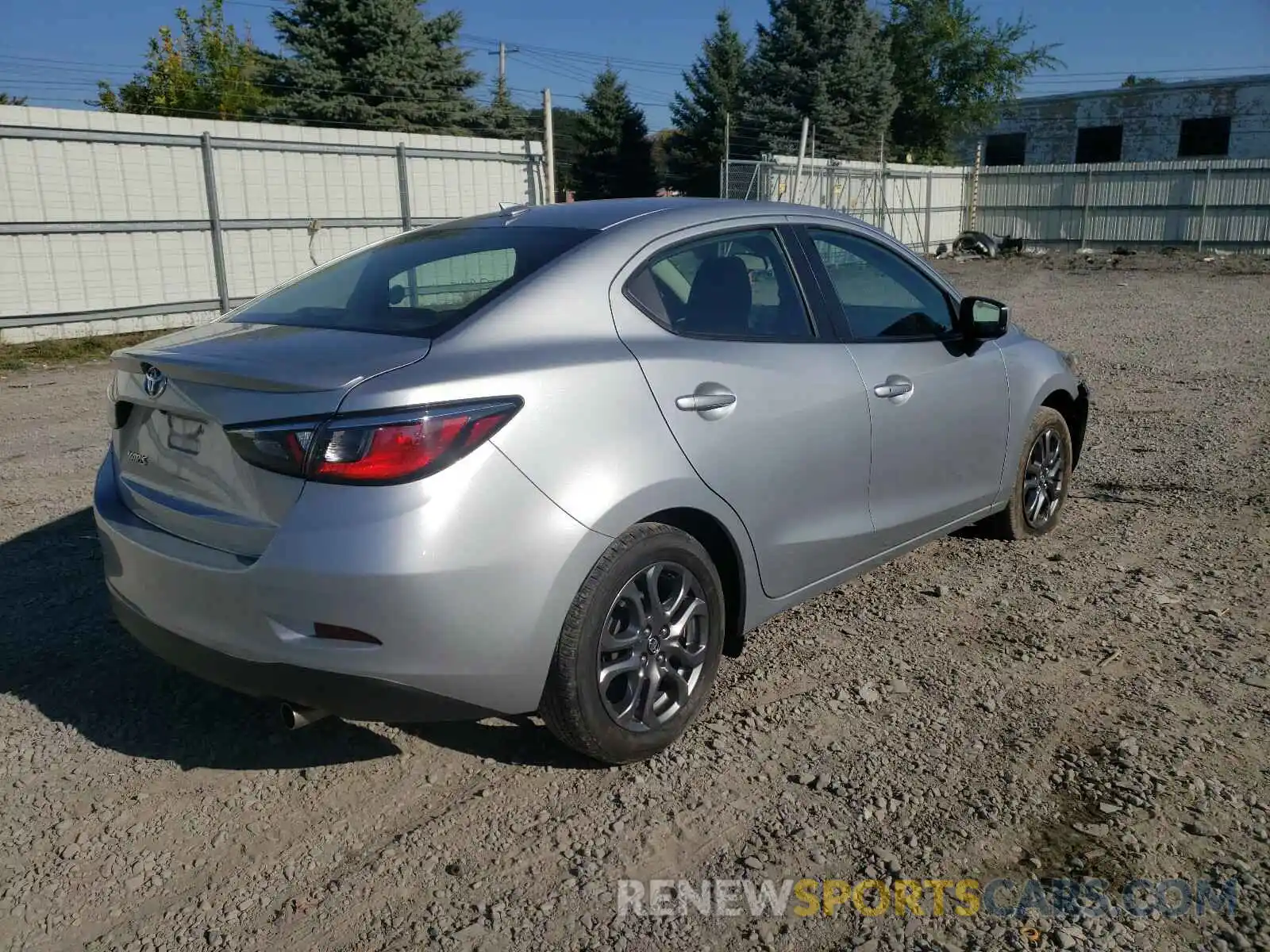 4 Photograph of a damaged car 3MYDLBYV8KY506982 TOYOTA YARIS 2019