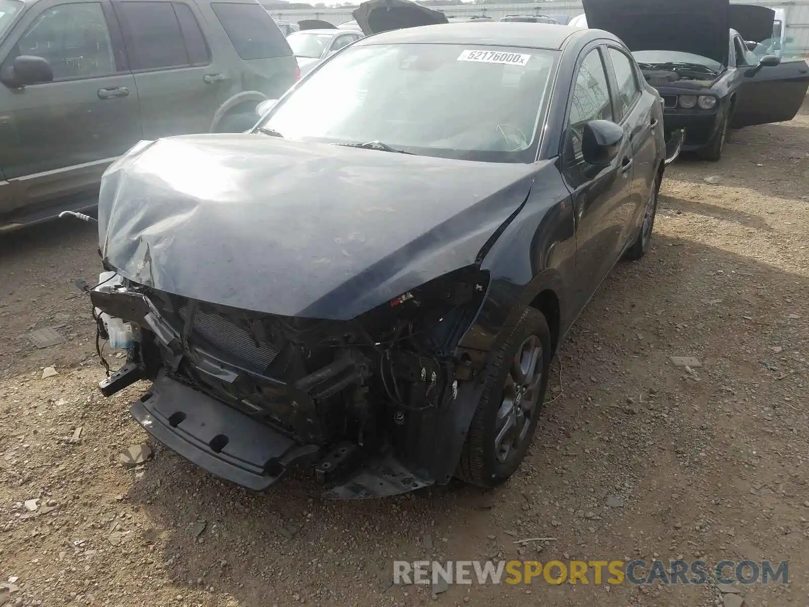 2 Photograph of a damaged car 3MYDLBYV8KY507999 TOYOTA YARIS 2019