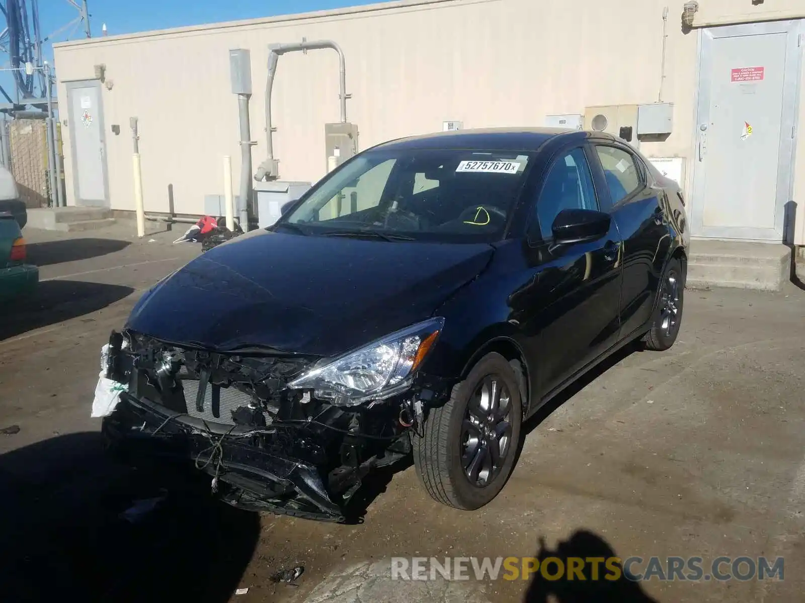 2 Photograph of a damaged car 3MYDLBYV8KY508800 TOYOTA YARIS 2019