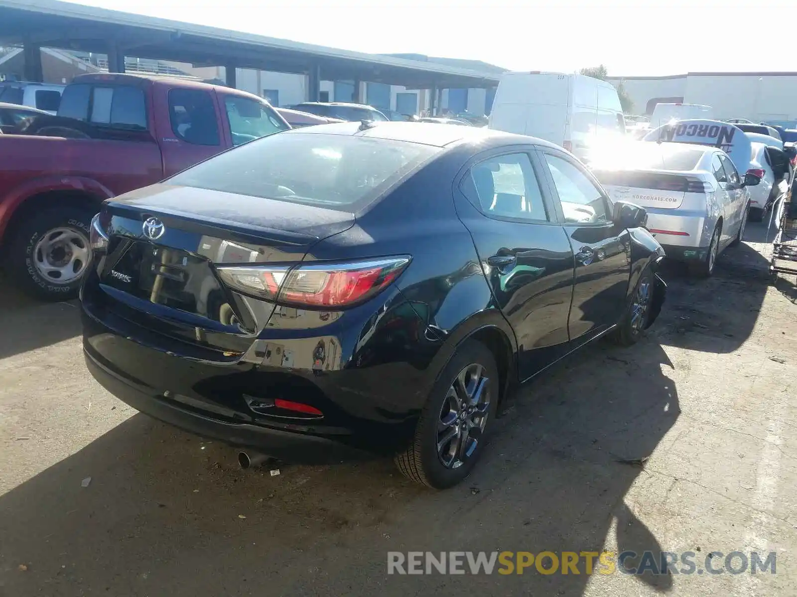 4 Photograph of a damaged car 3MYDLBYV8KY508800 TOYOTA YARIS 2019